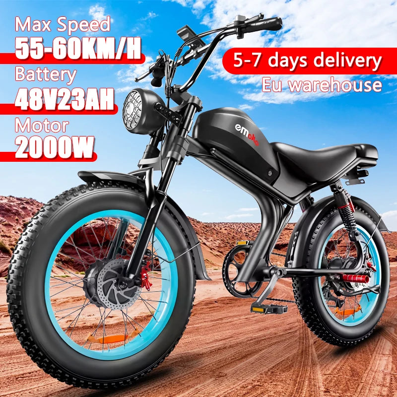 Emoko C93 Vélo Electrique 2000w 48V 20Ah